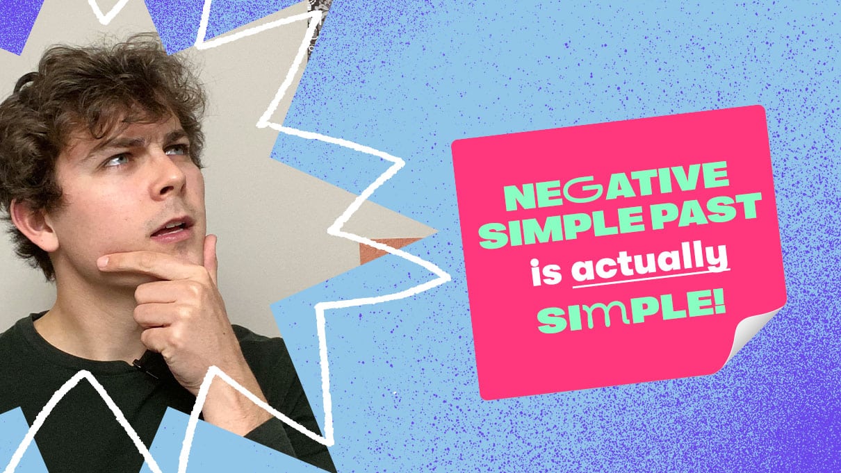 Negatives simple past