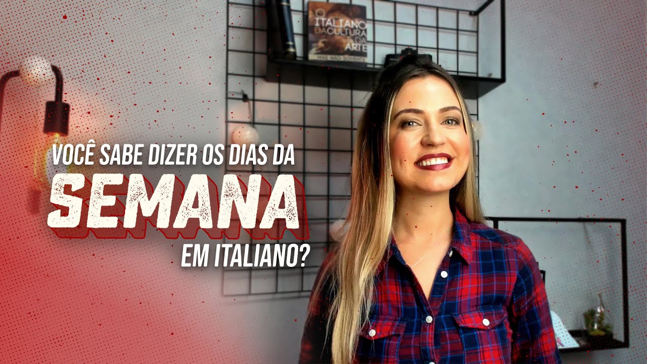 Dias da semana em italiano